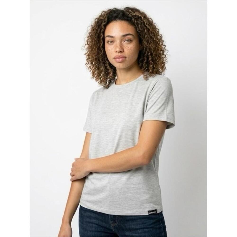 Comfrt Cloud  Tee Unisex  Size Large Color Lt Heather Grey New In Bag - Picture 9 of 16